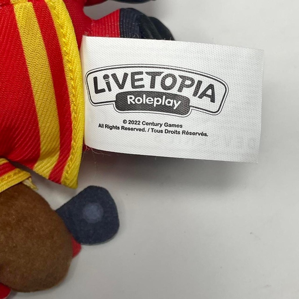 Jazwares Roblox Livetopia Roleplay Firefighter Plush with Virtual Item Code NWT - Picture 5 of 6